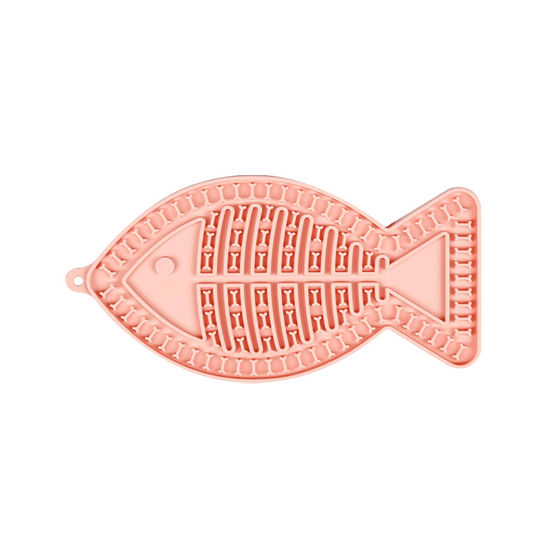Tapis à lécher poisson